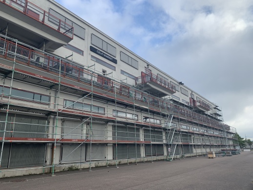 byggställning Kungsbacka Scaffolding projects